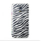 White Zebra Print Samsung Galaxy S5 Mini Case