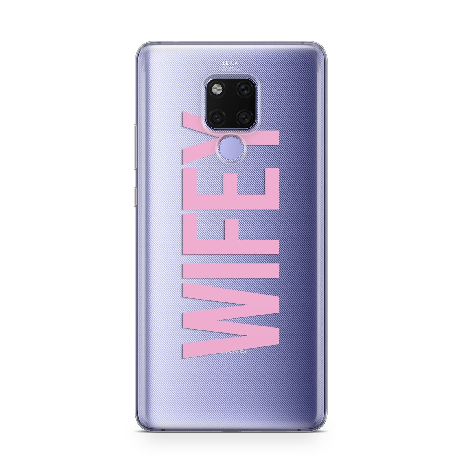 Wifey Pink Huawei Mate 20X Phone Case