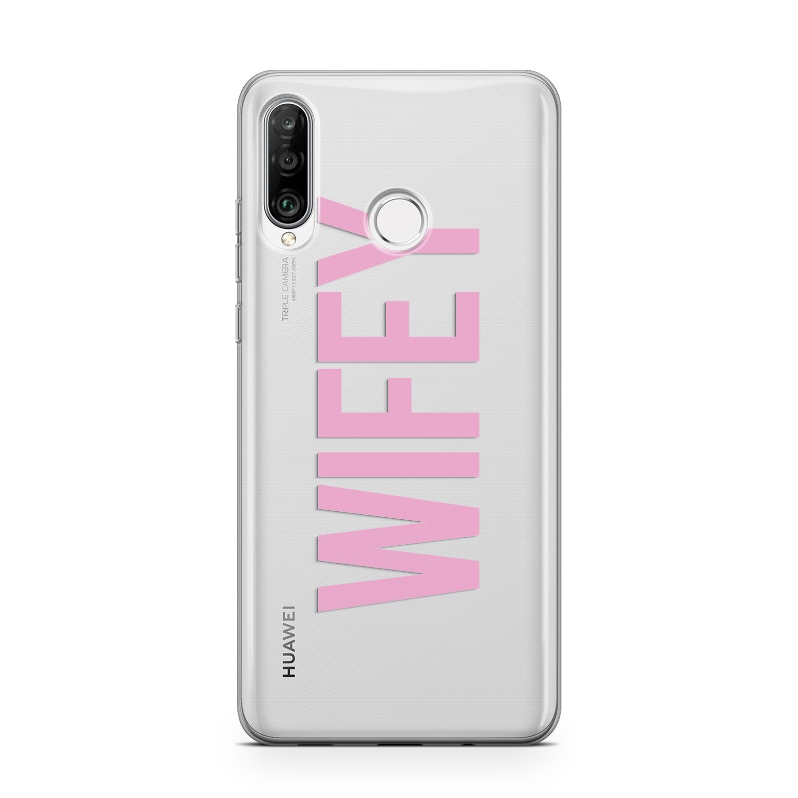 Wifey Pink Huawei P30 Lite Phone Case