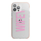 Wifey Pink iPhone 13 Pro Max TPU Impact Case with Pink Edges