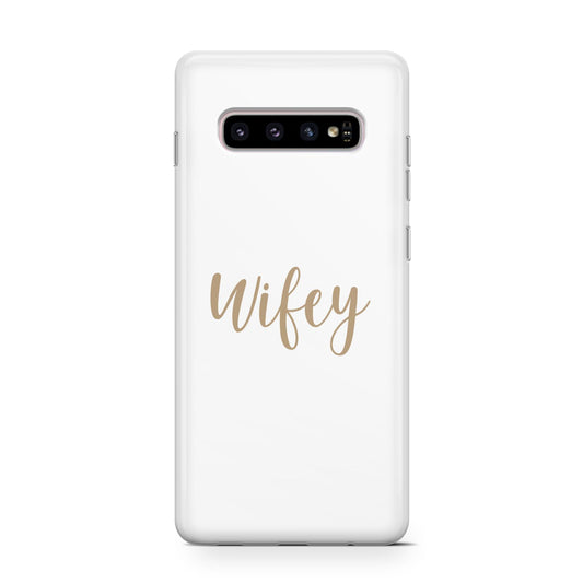 Wifey Protective Samsung Galaxy Case