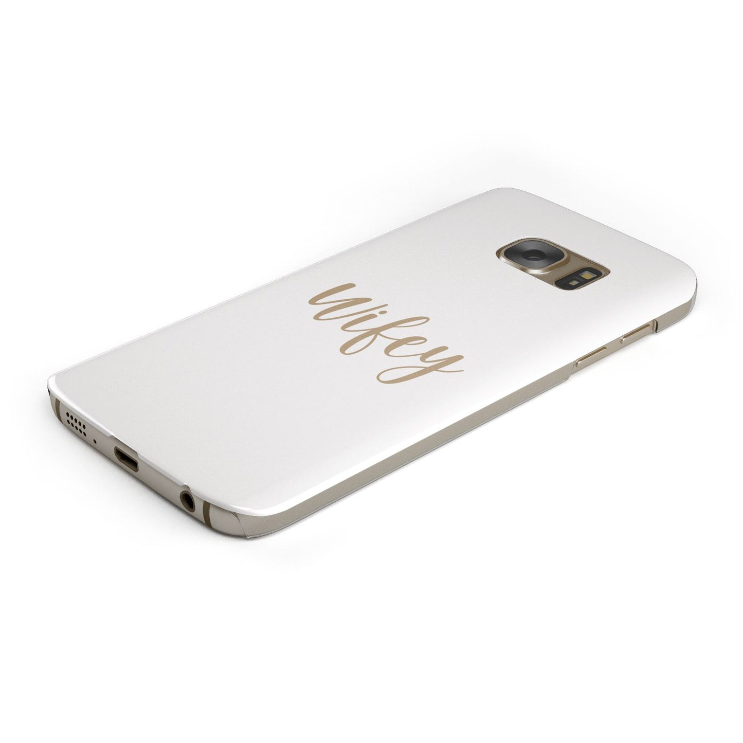 Wifey Samsung Galaxy Case Bottom Cutout