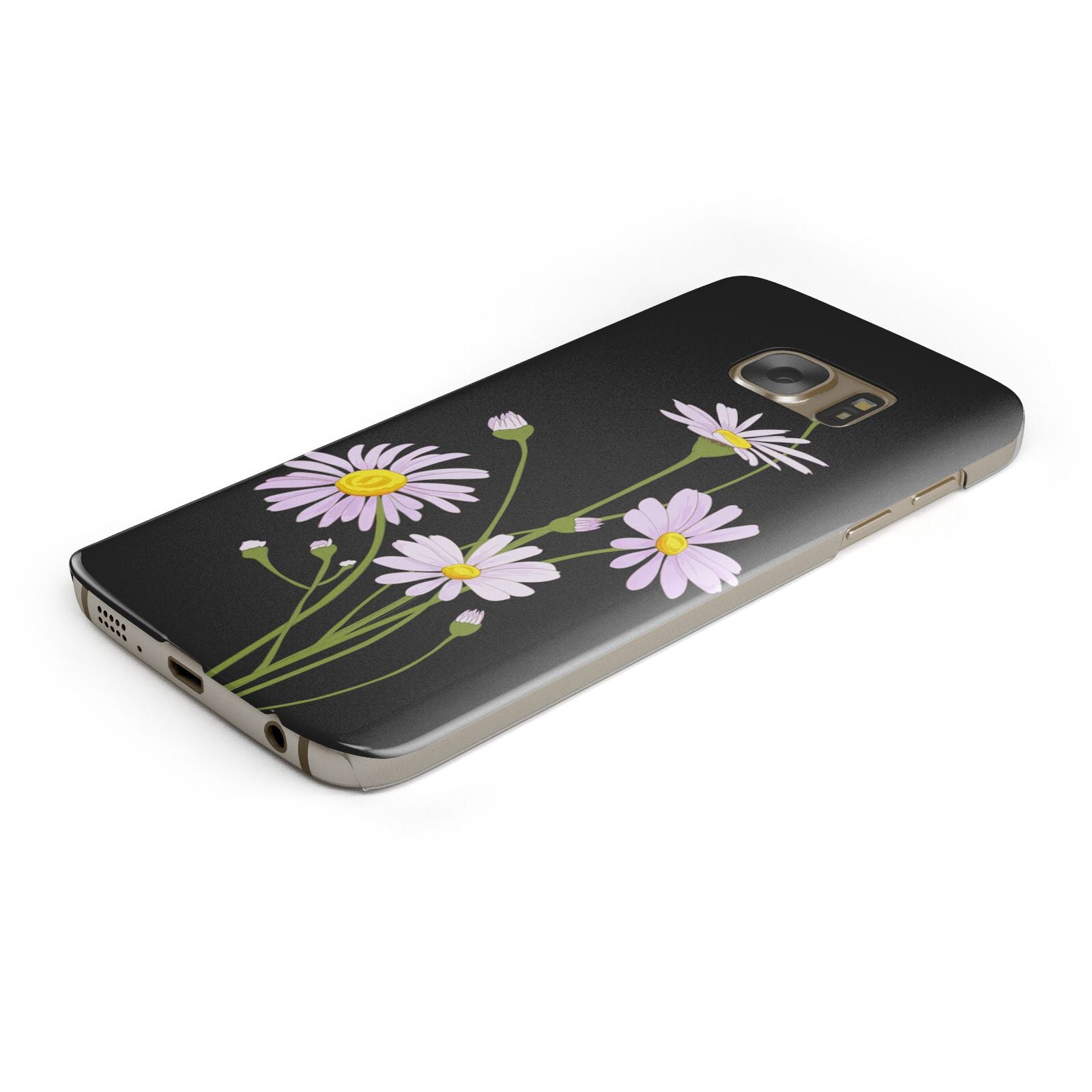 Wild Daisies Samsung Galaxy Case Bottom Cutout