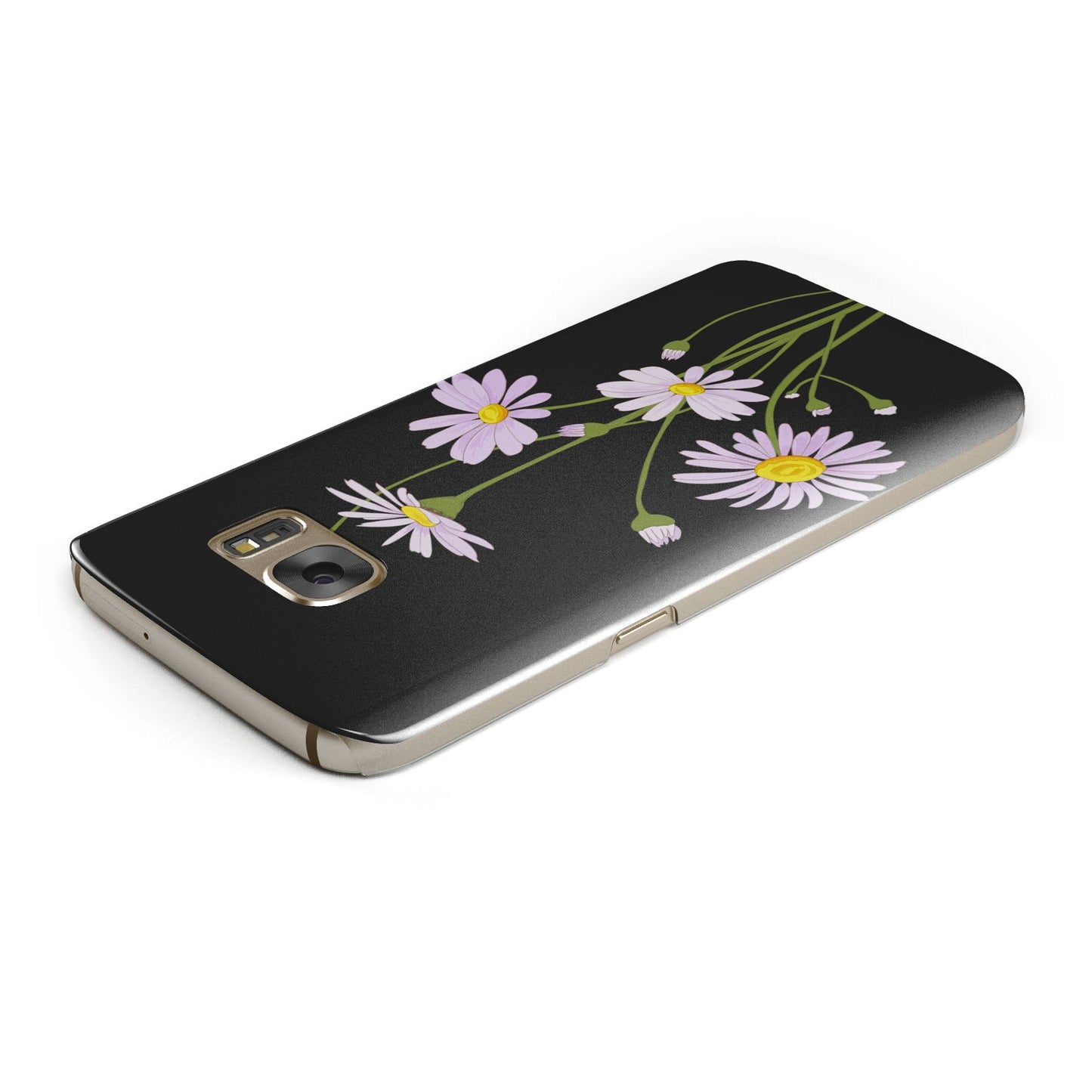 Wild Daisies Samsung Galaxy Case Top Cutout