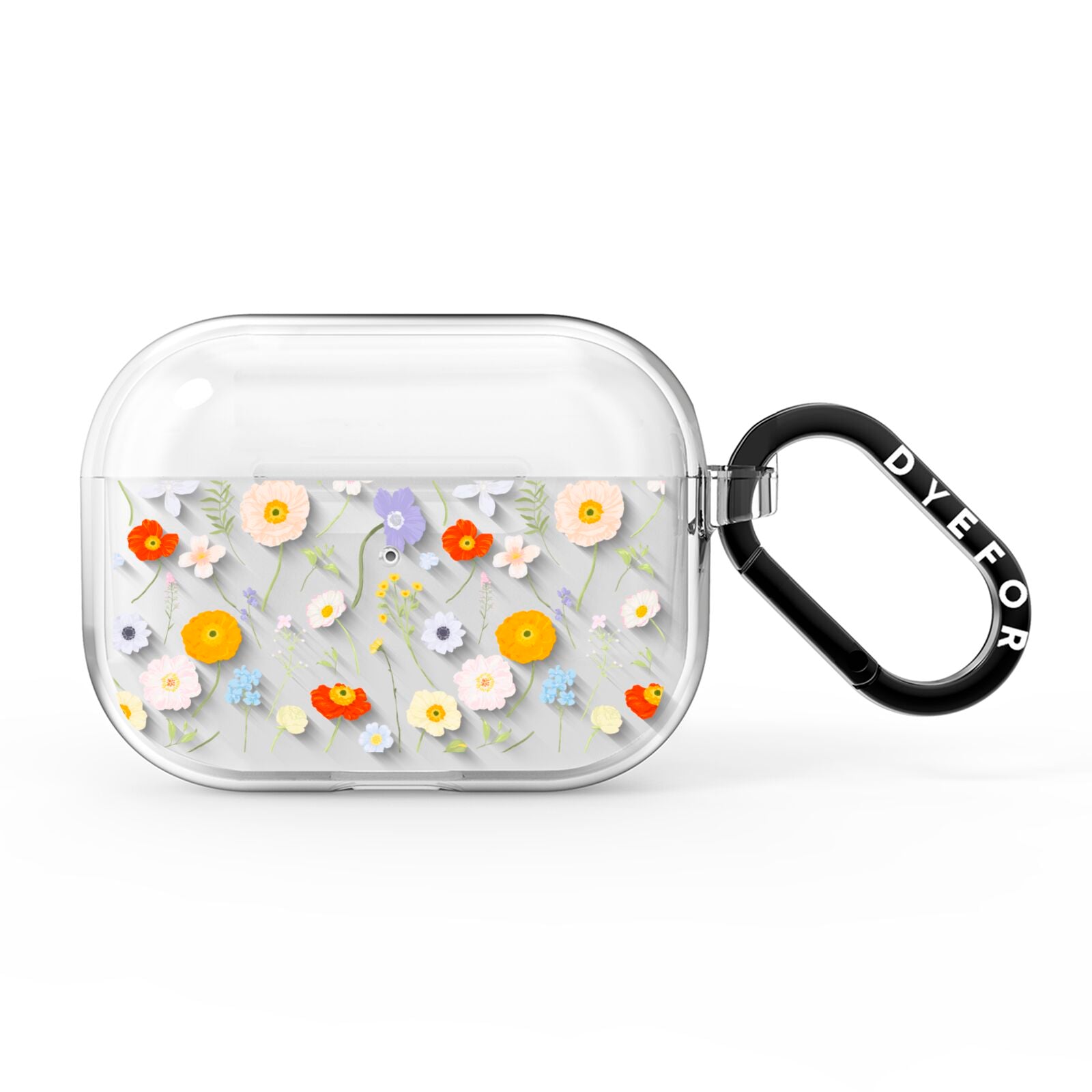 Wild Flower AirPods Pro Clear Case