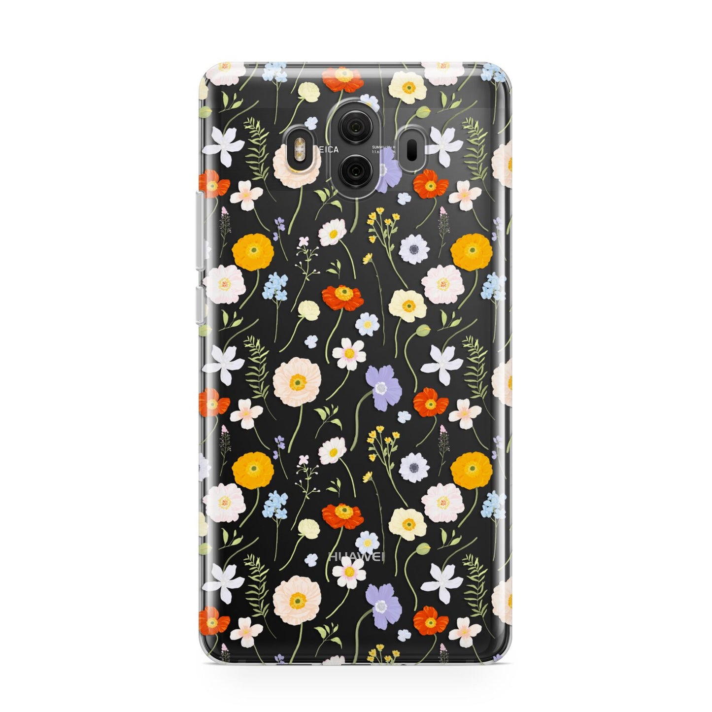 Wild Flower Huawei Mate 10 Protective Phone Case