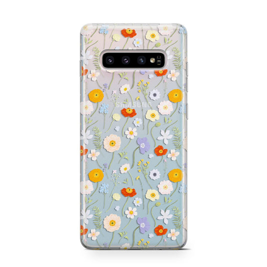 Wild Flower Protective Samsung Galaxy Case