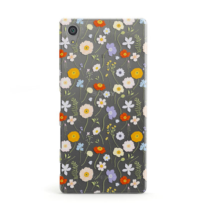 Wild Flower Sony Xperia Case