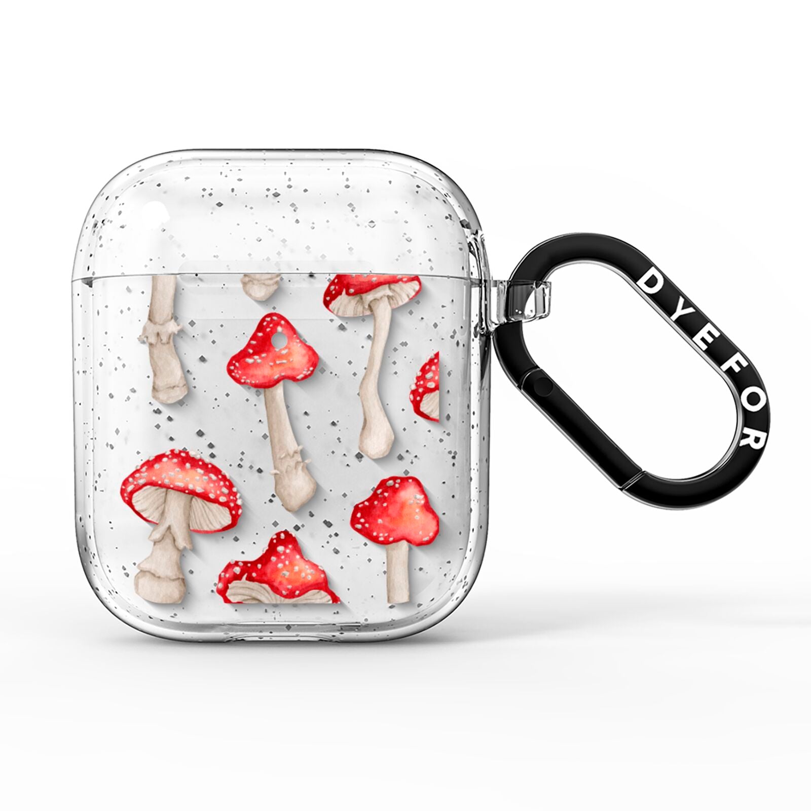 Wild Mushrooms AirPods Glitter Case