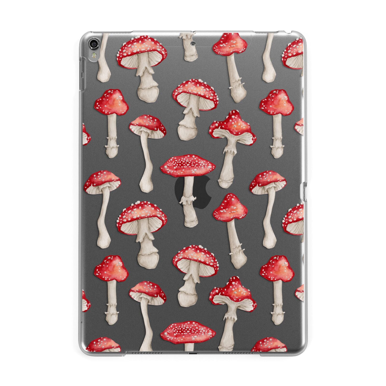 Wild Mushrooms Apple iPad Grey Case