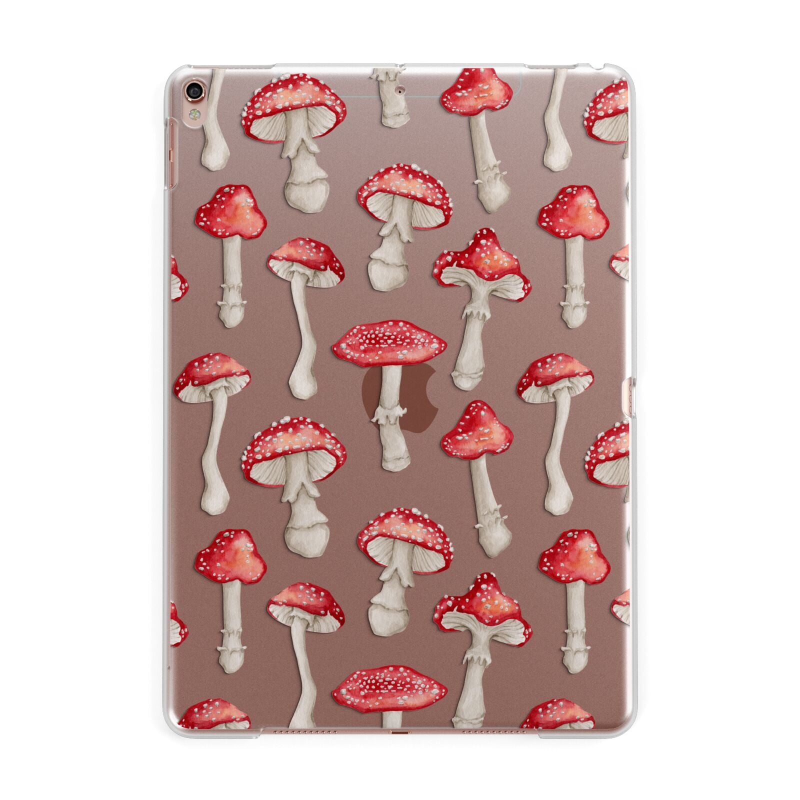 Wild Mushrooms Apple iPad Rose Gold Case