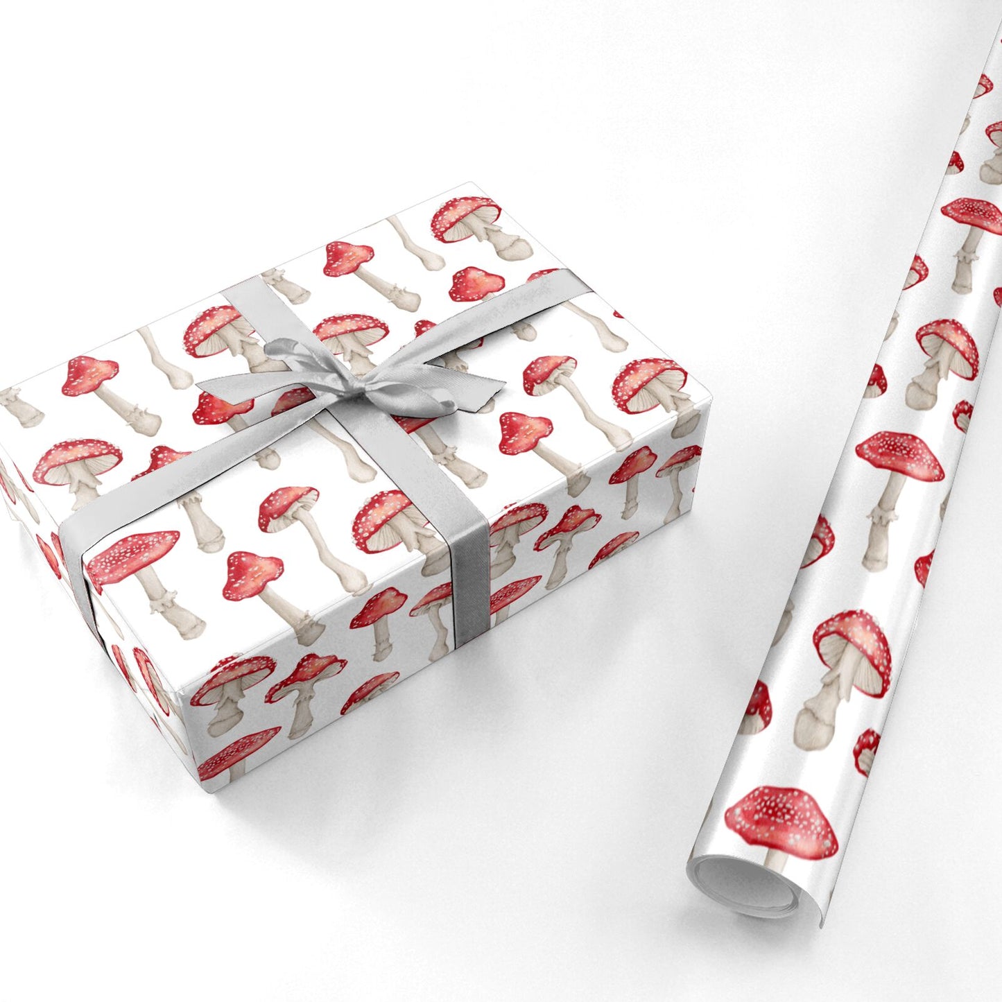 Wild Mushrooms Personalised Wrapping Paper