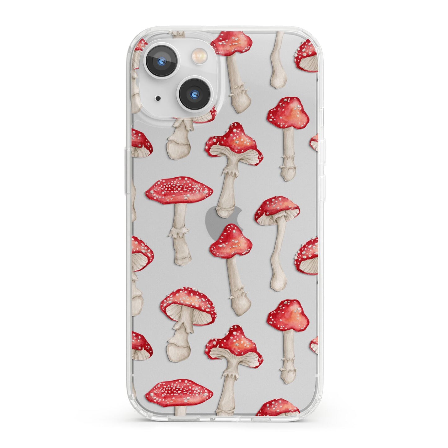 Wild Mushrooms iPhone 13 Clear Bumper Case