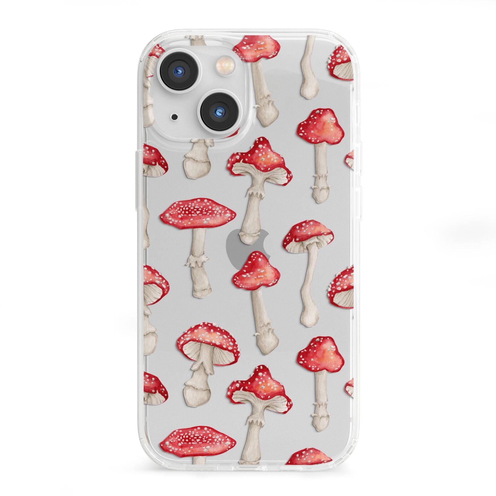 Wild Mushrooms iPhone 13 Mini Clear Bumper Case