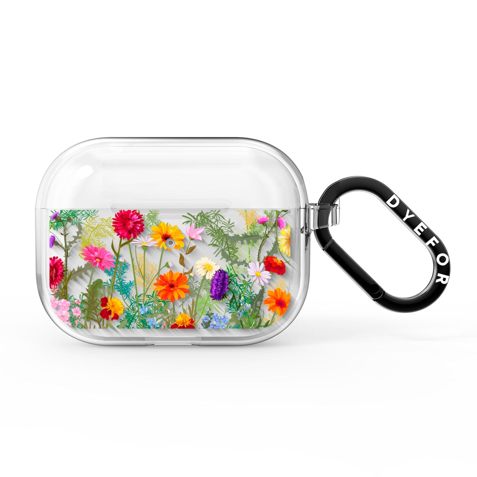 Wildflower AirPods Pro Clear Case