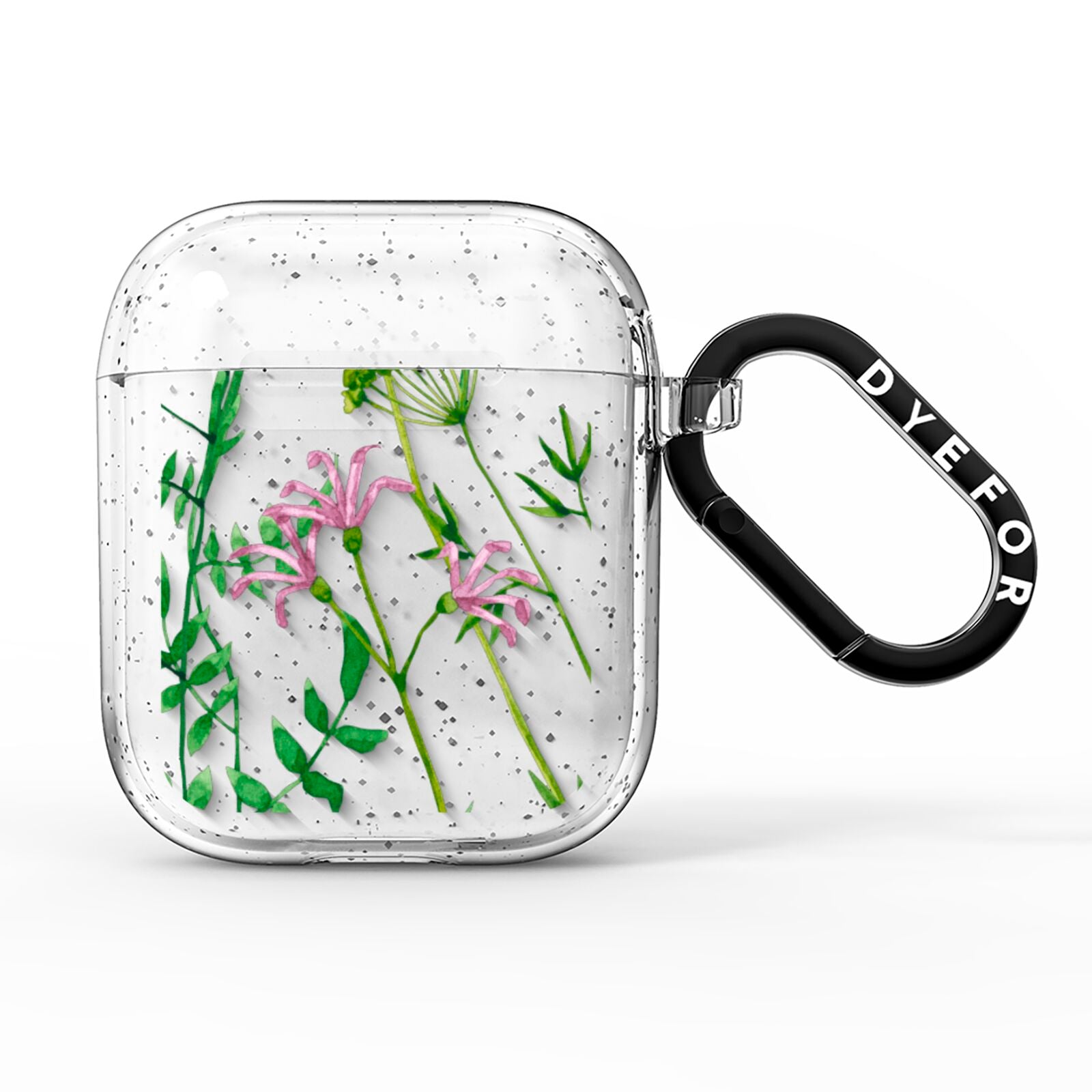 Wildflowers AirPods Glitter Case