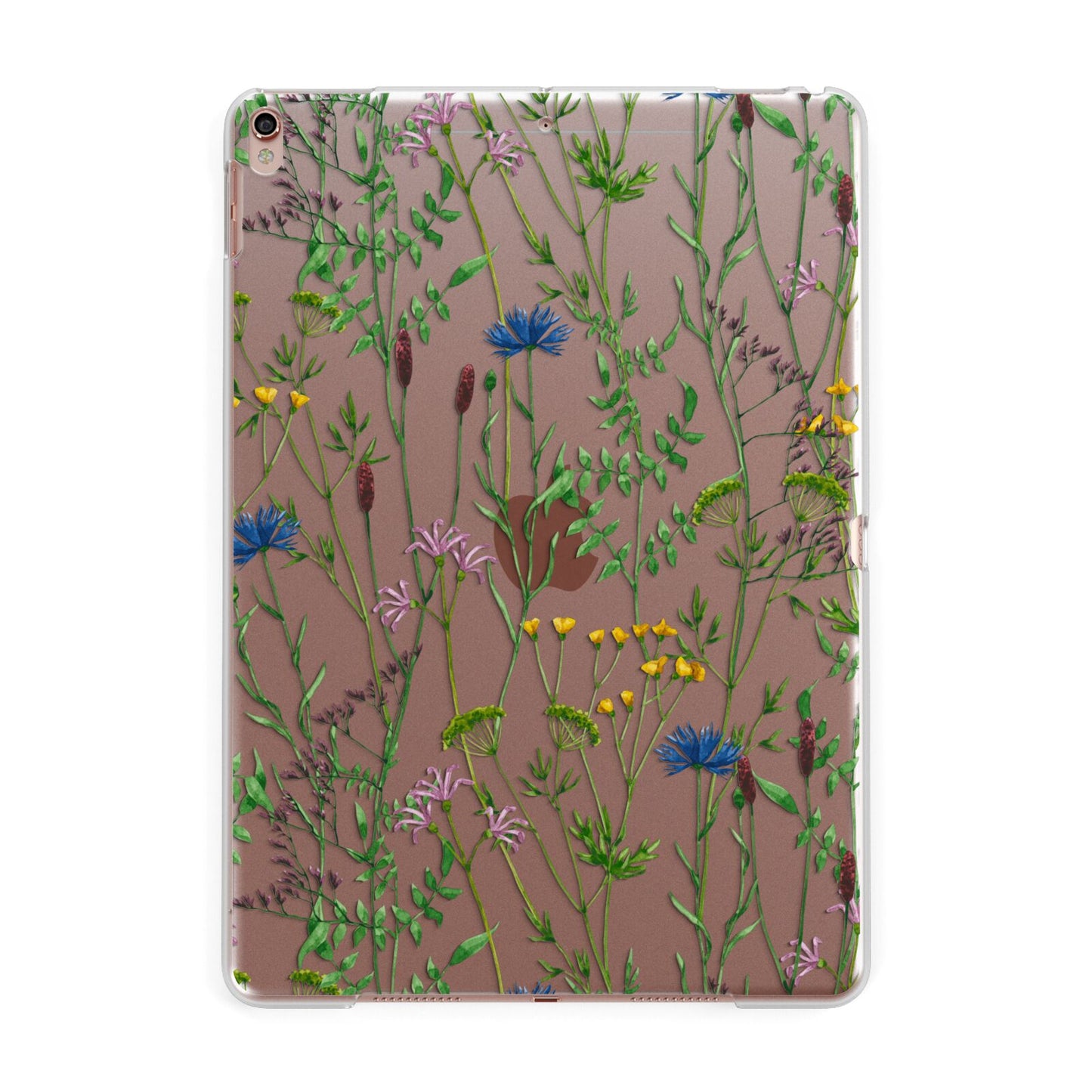 Wildflowers Apple iPad Rose Gold Case