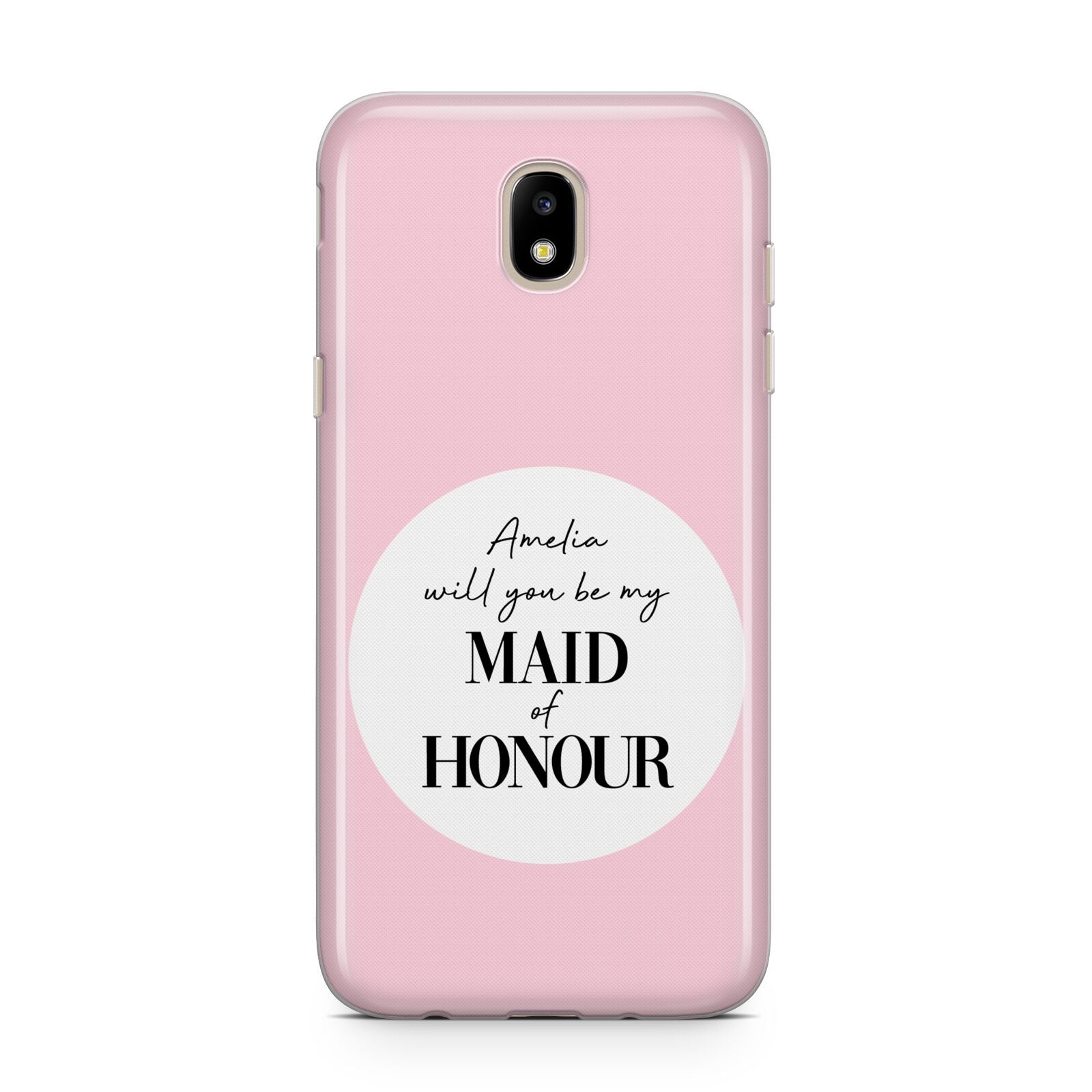 Will You Be My Maid Of Honour Samsung J5 2017 Case