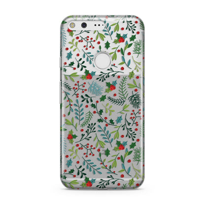 Winter Floral Google Pixel Case