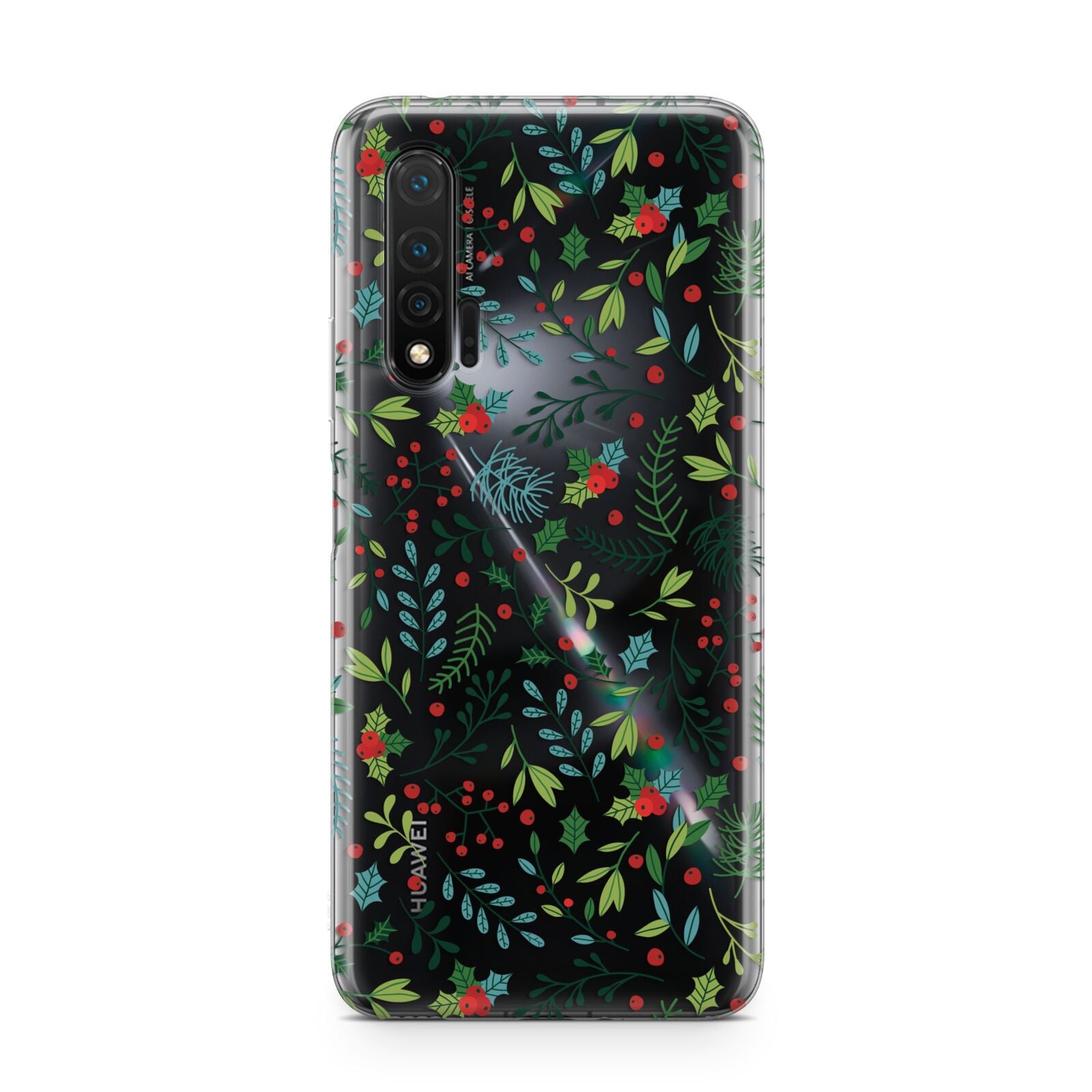 Winter Floral Huawei Nova 6 Phone Case