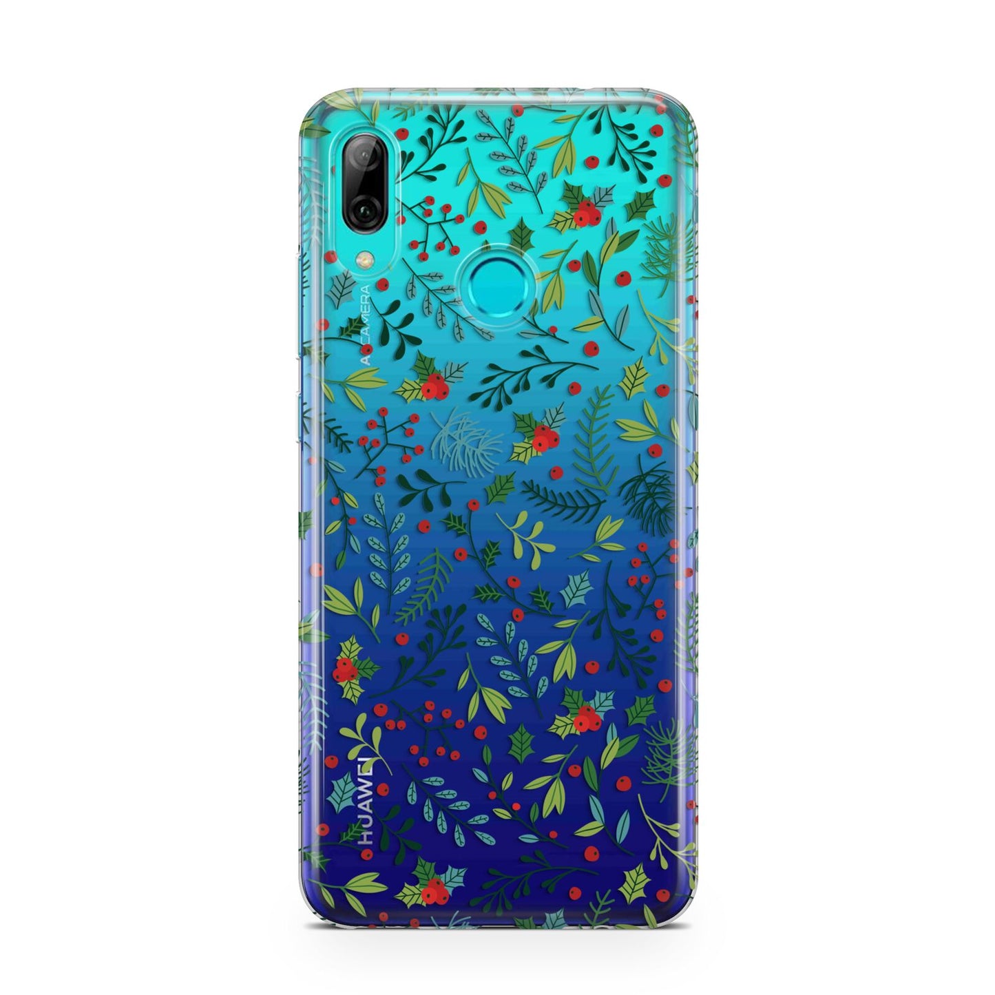 Winter Floral Huawei P Smart 2019 Case