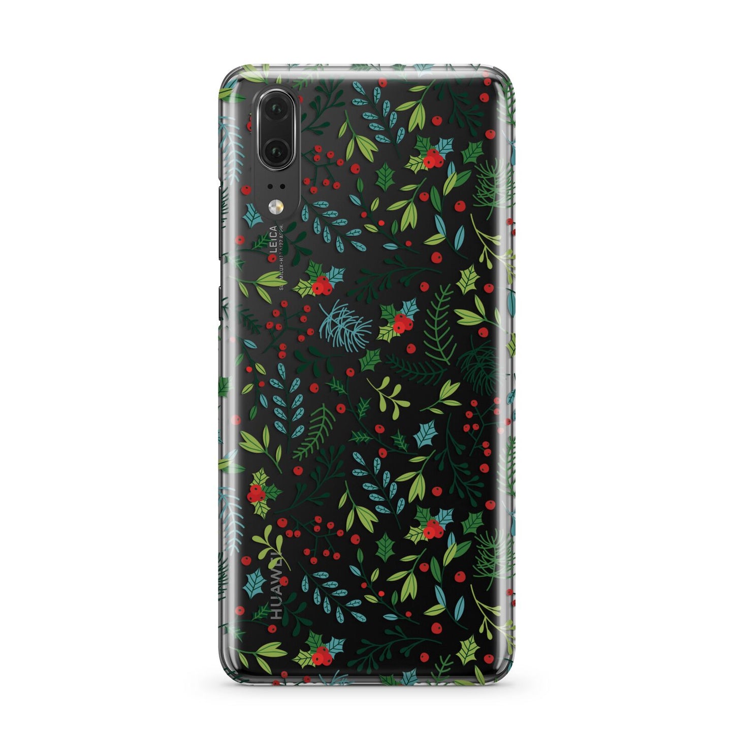 Winter Floral Huawei P20 Phone Case