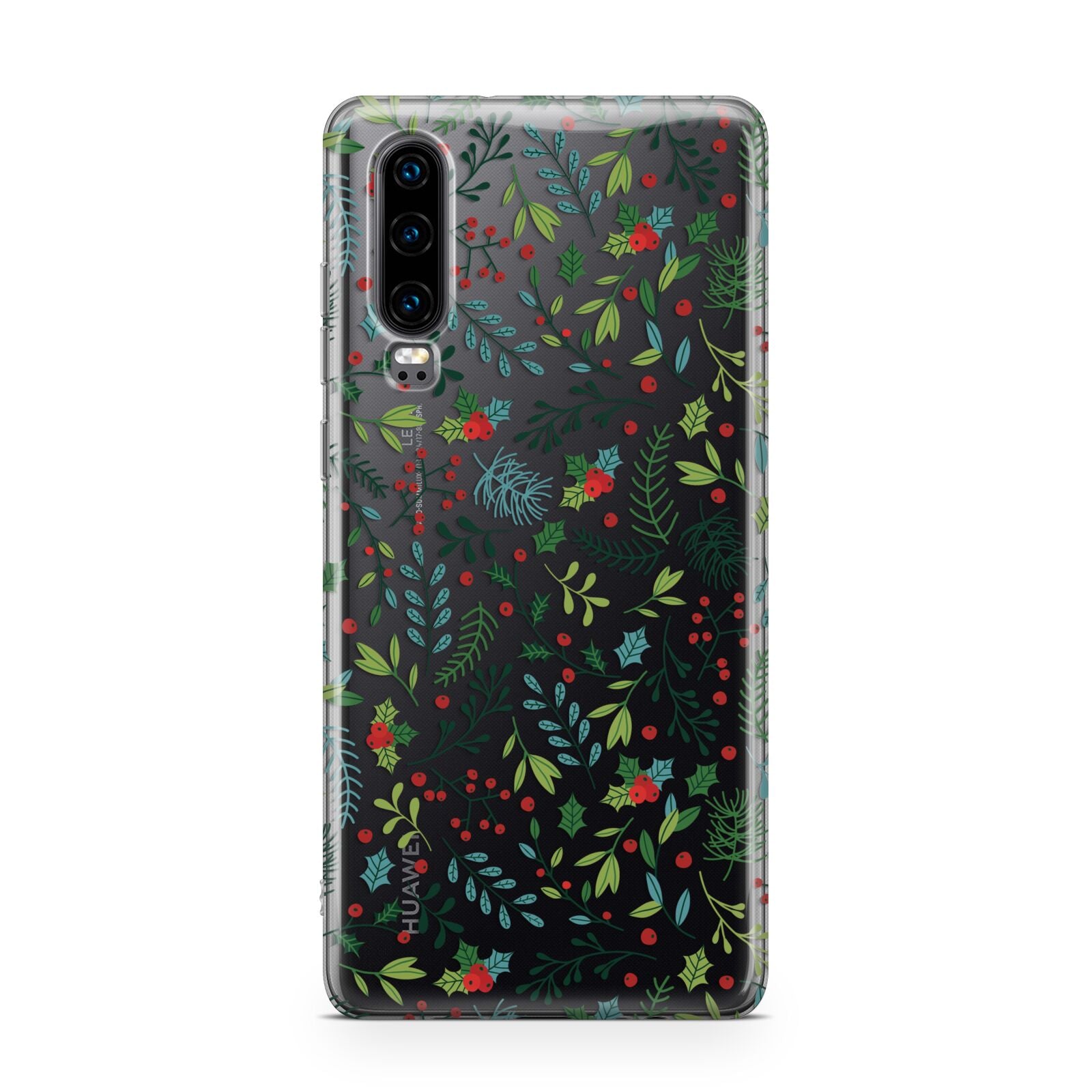 Winter Floral Huawei P30 Phone Case