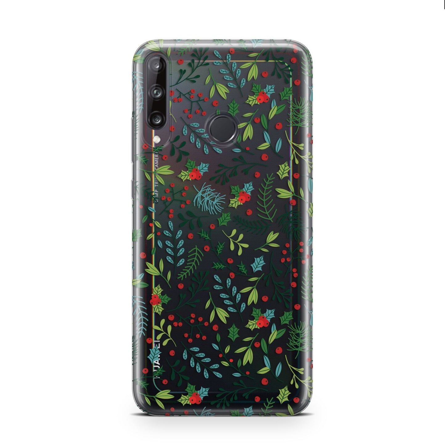 Winter Floral Huawei P40 Lite E Phone Case