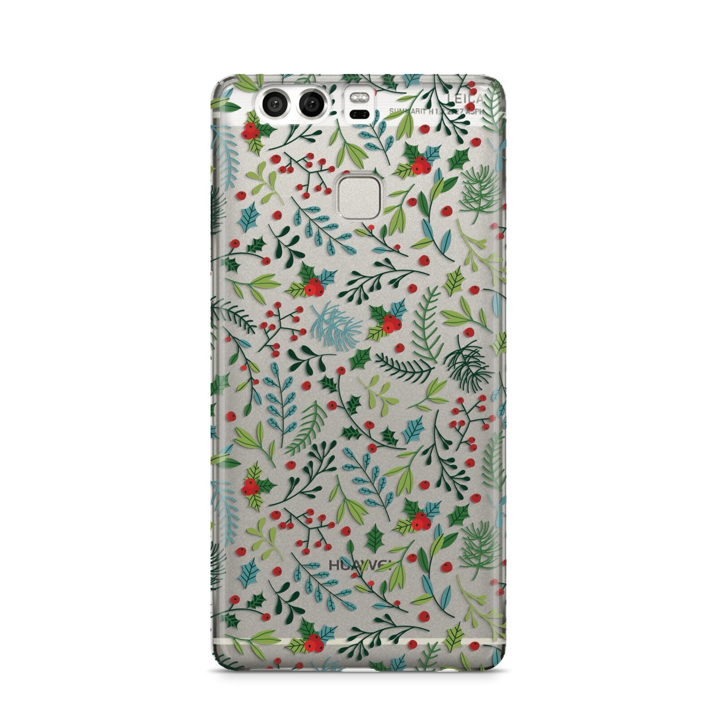 Winter Floral Huawei P9 Case