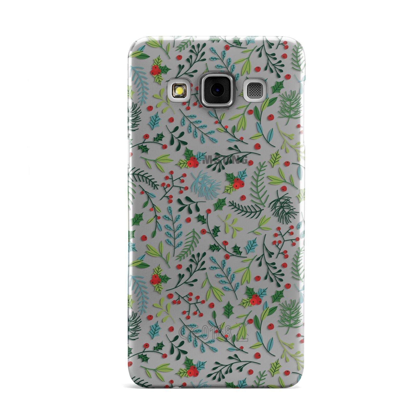 Winter Floral Samsung Galaxy A3 Case