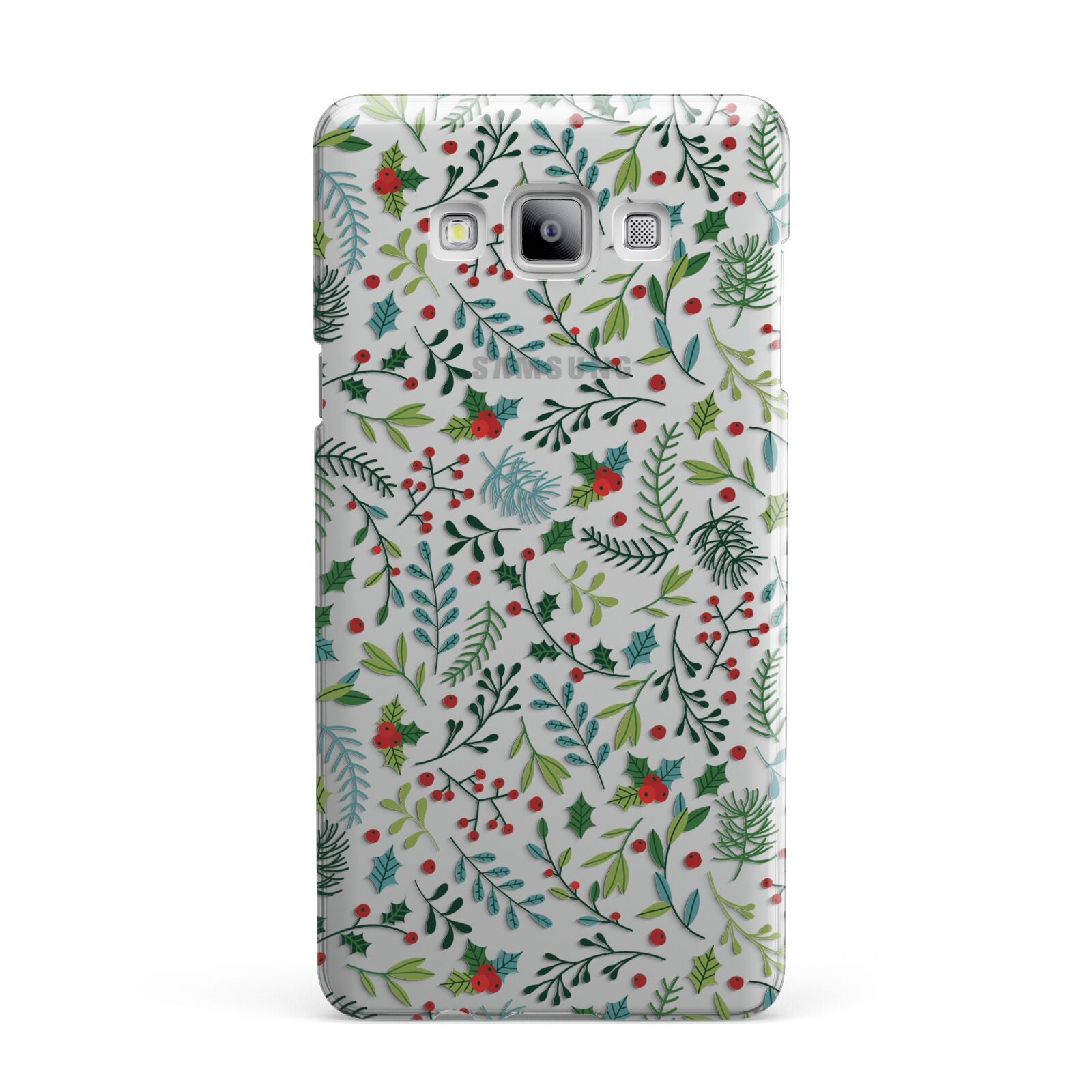 Winter Floral Samsung Galaxy A7 2015 Case