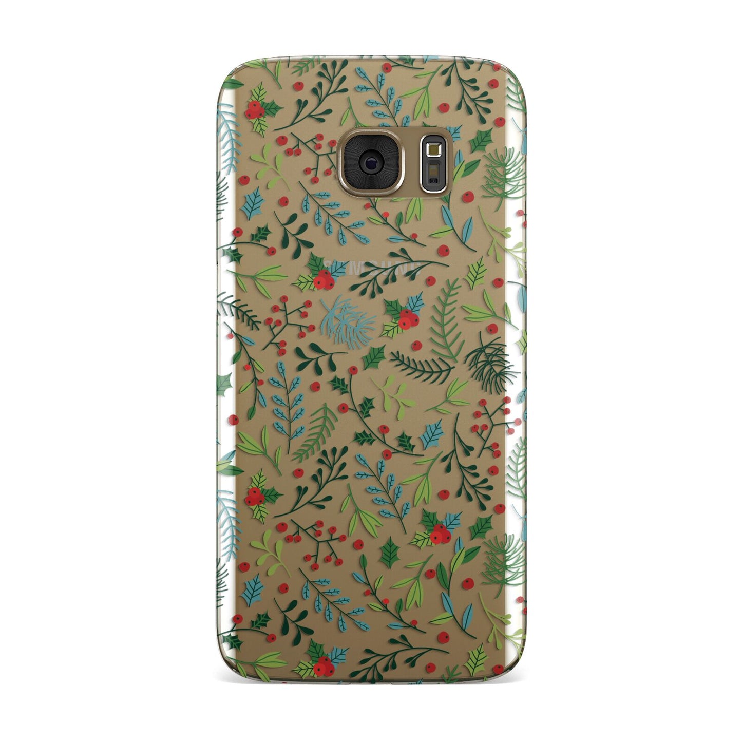 Winter Floral Samsung Galaxy Case