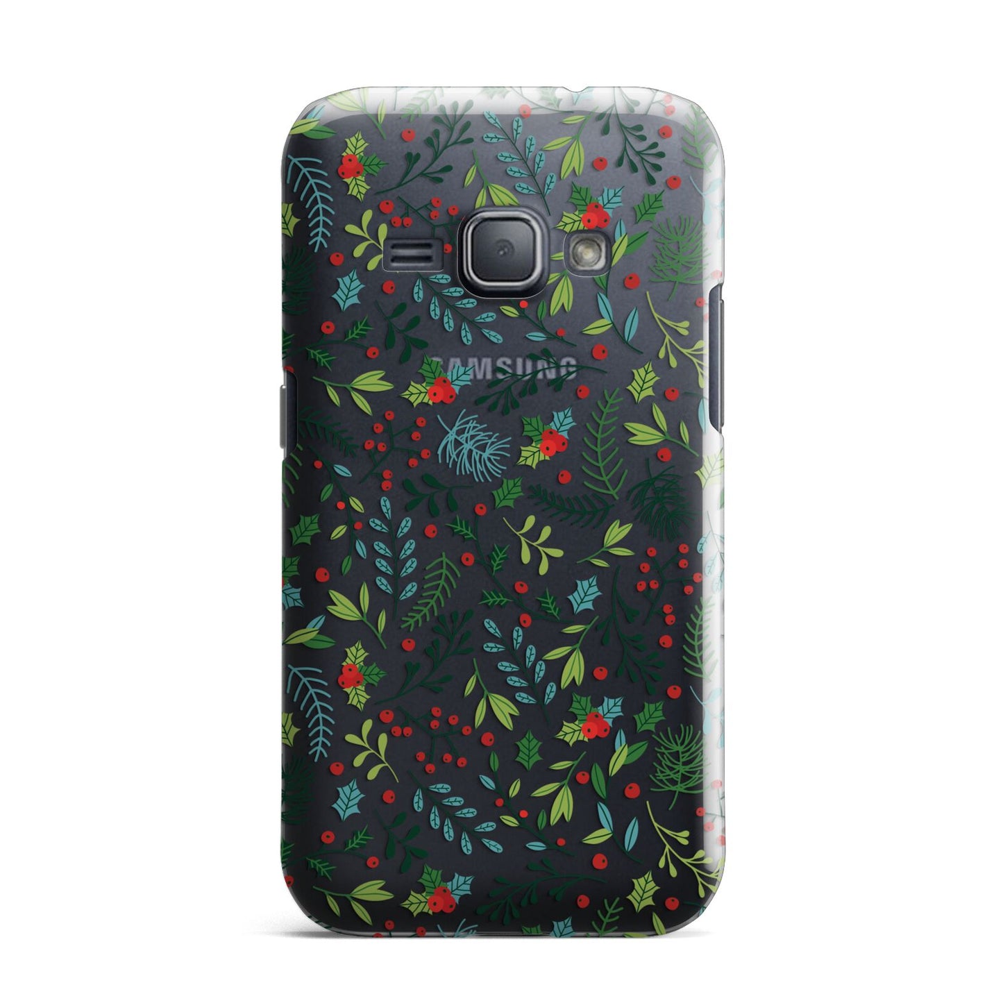 Winter Floral Samsung Galaxy J1 2016 Case