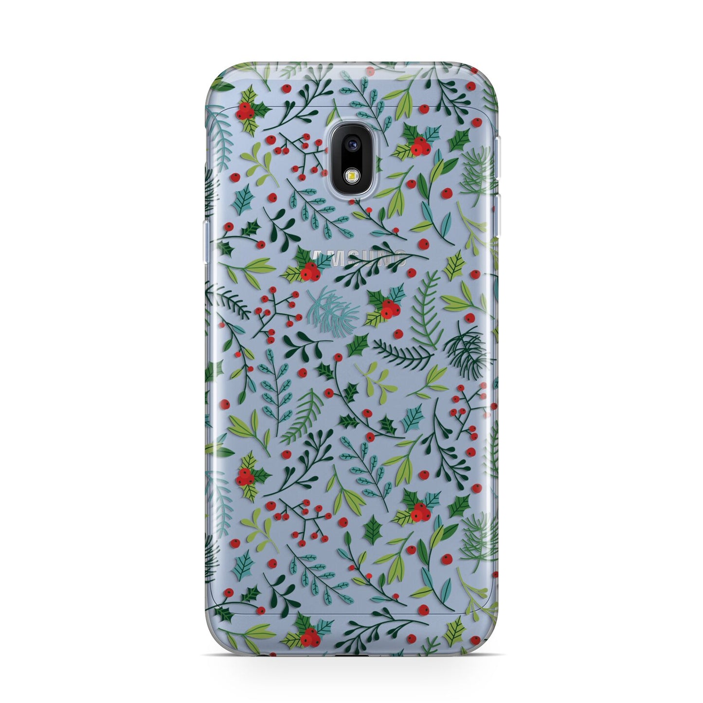 Winter Floral Samsung Galaxy J3 2017 Case