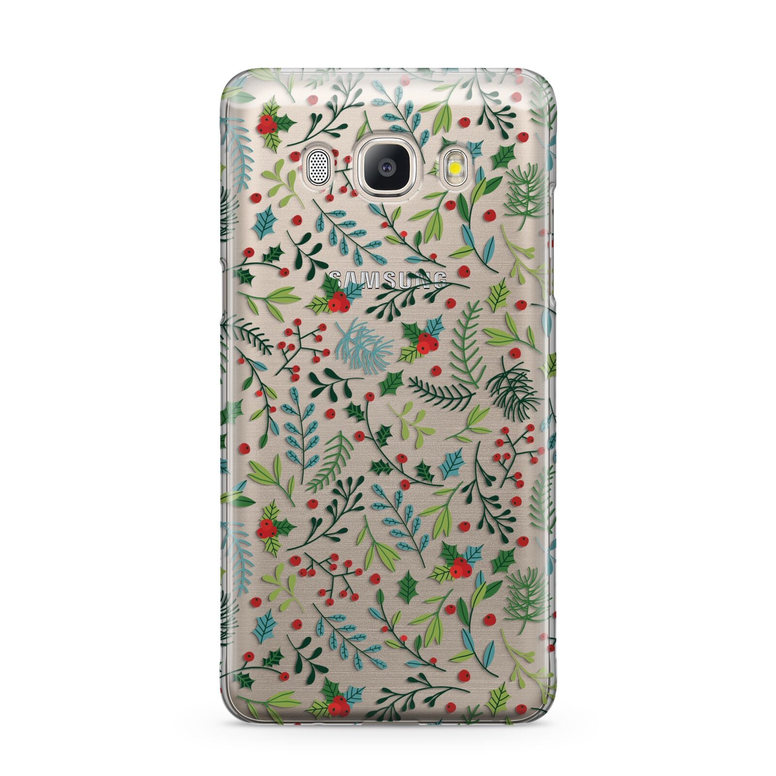 Winter Floral Samsung Galaxy J5 2016 Case