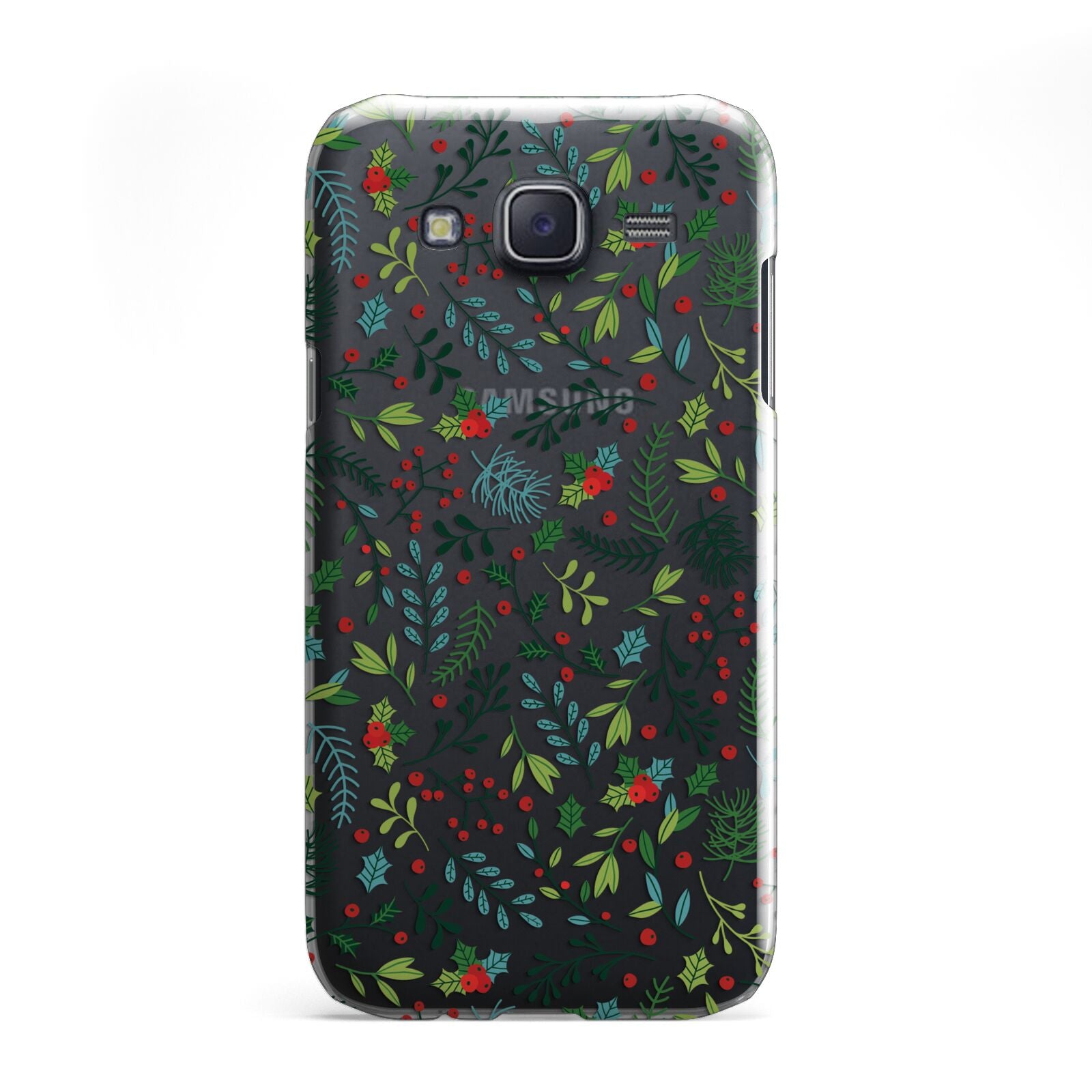 Winter Floral Samsung Galaxy J5 Case