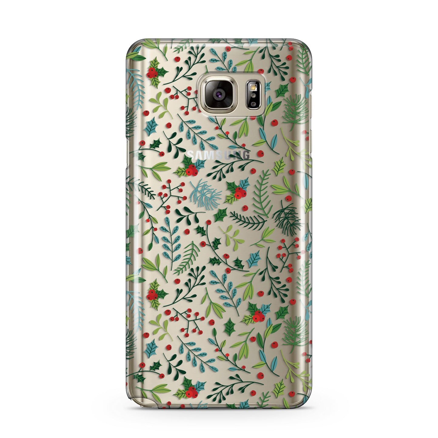 Winter Floral Samsung Galaxy Note 5 Case