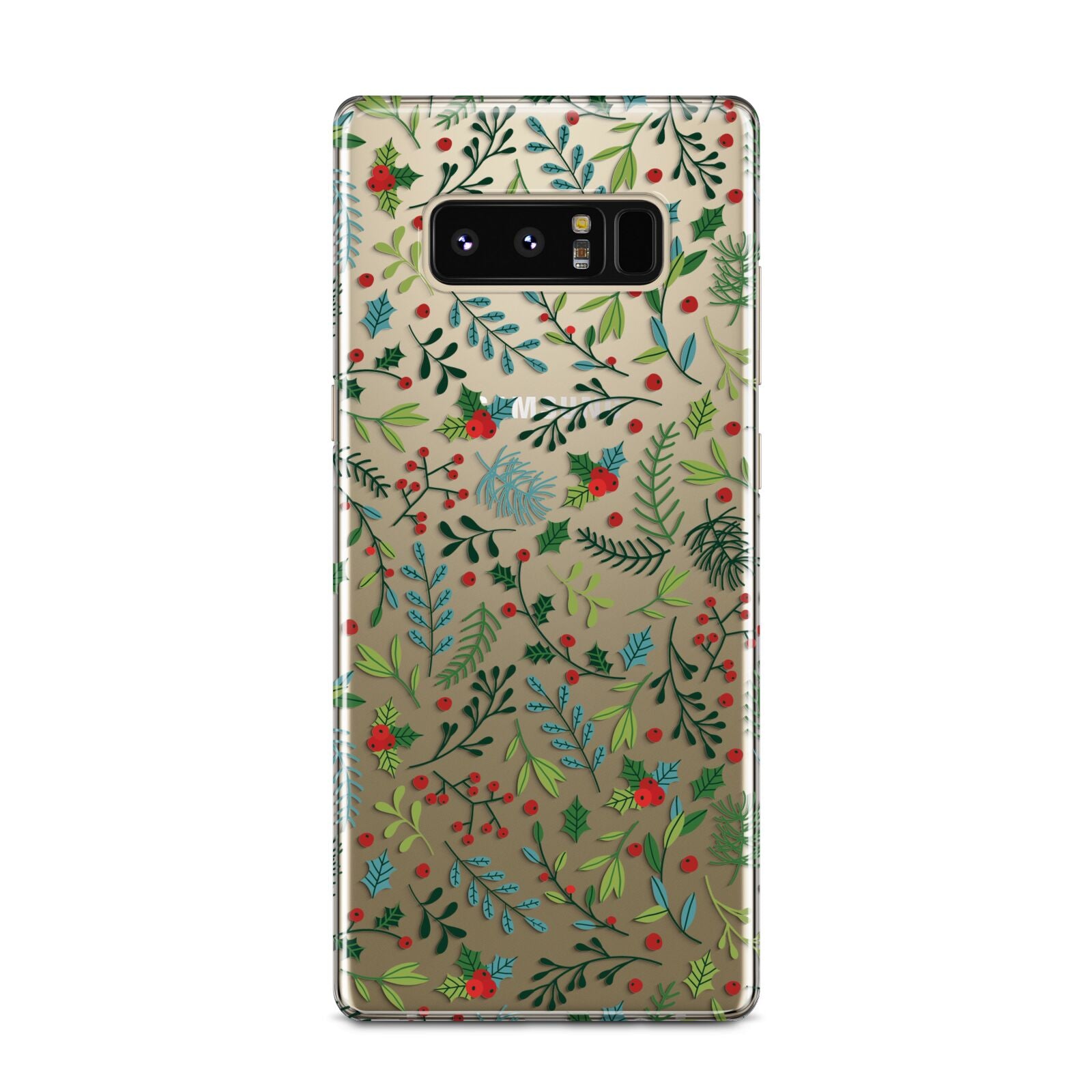 Winter Floral Samsung Galaxy Note 8 Case