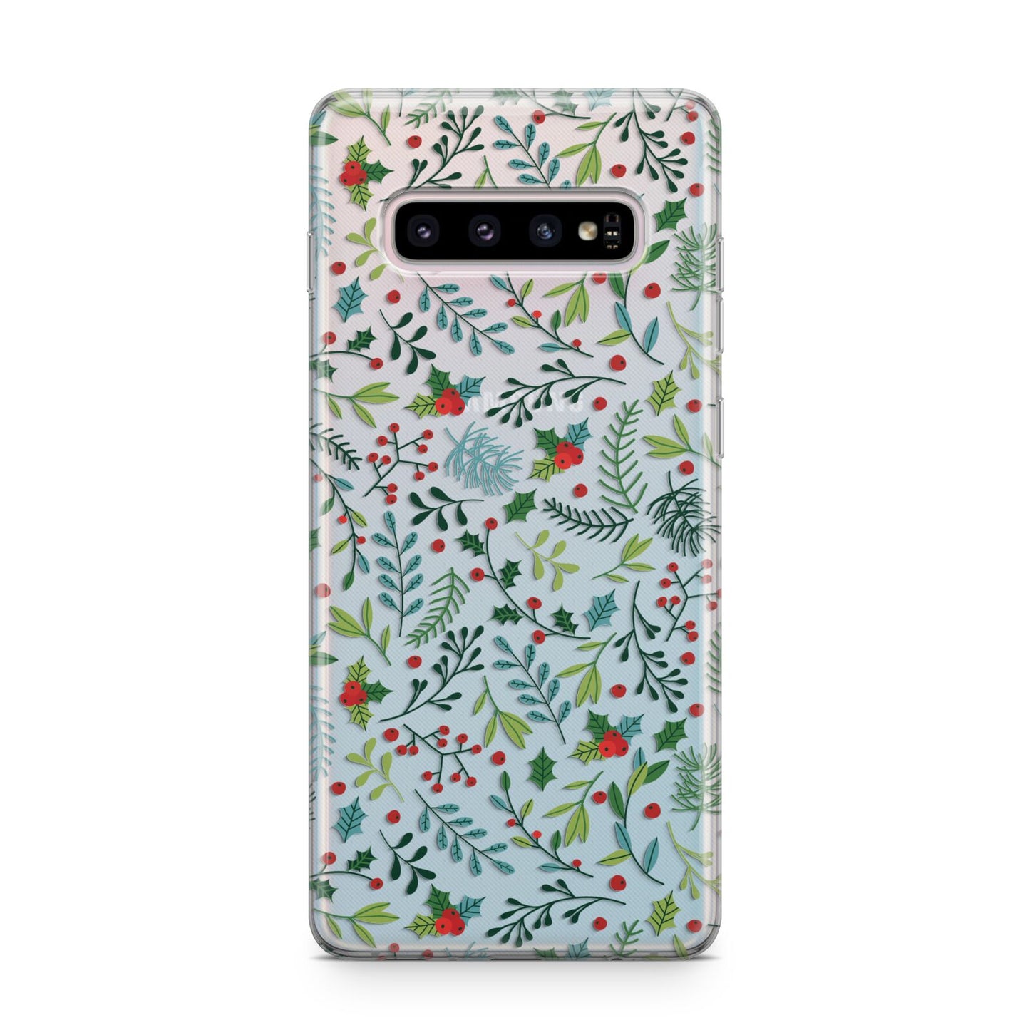 Winter Floral Samsung Galaxy S10 Plus Case