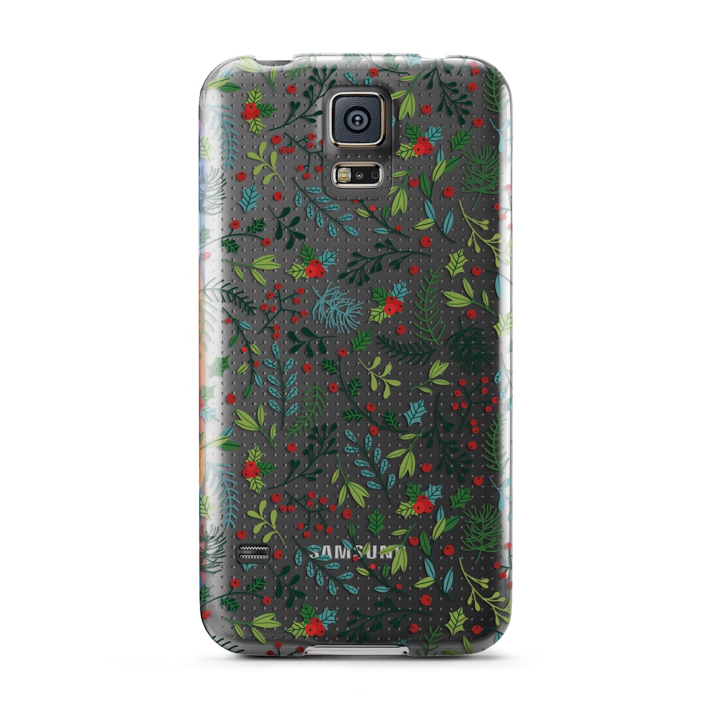 Winter Floral Samsung Galaxy S5 Case