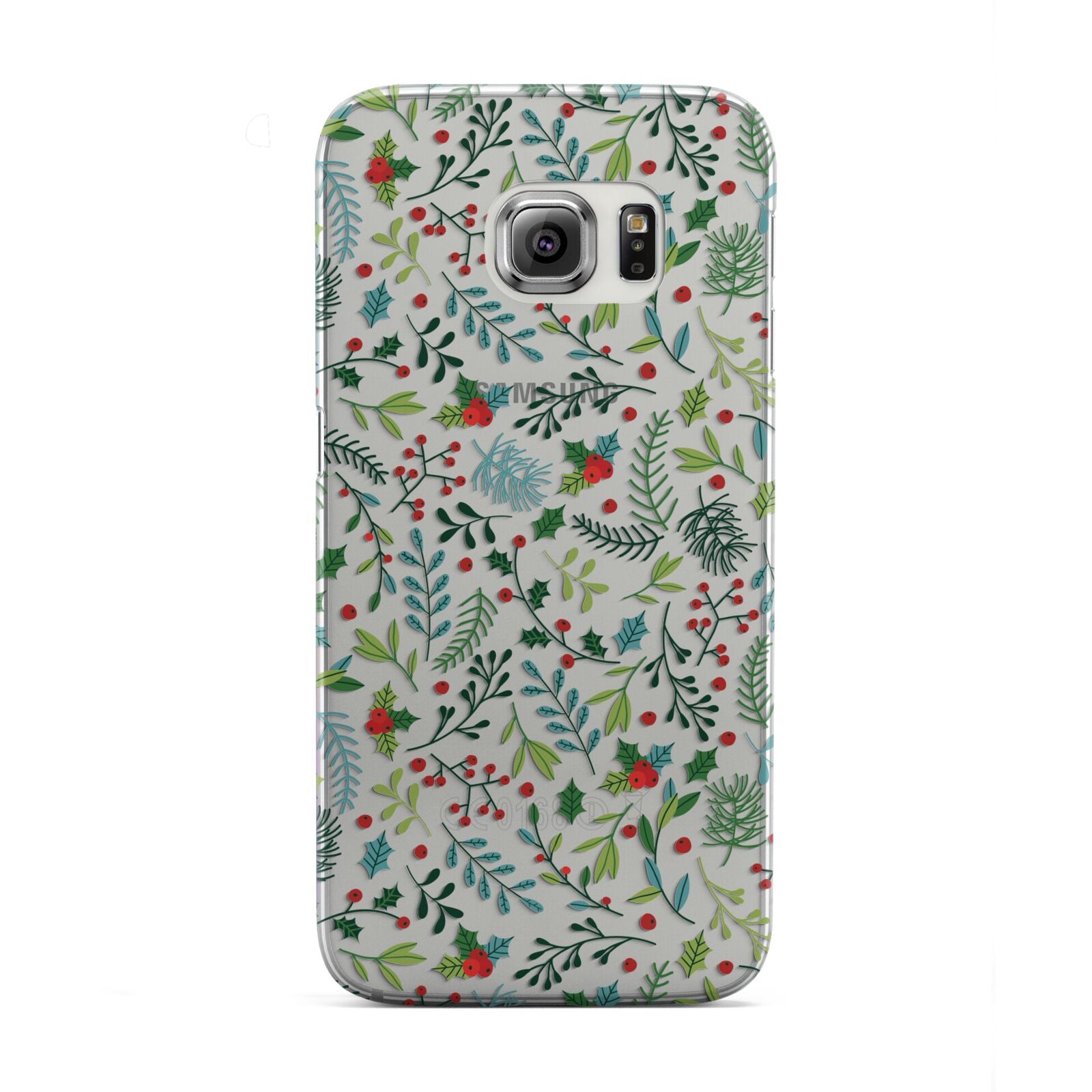 Winter Floral Samsung Galaxy S6 Edge Case