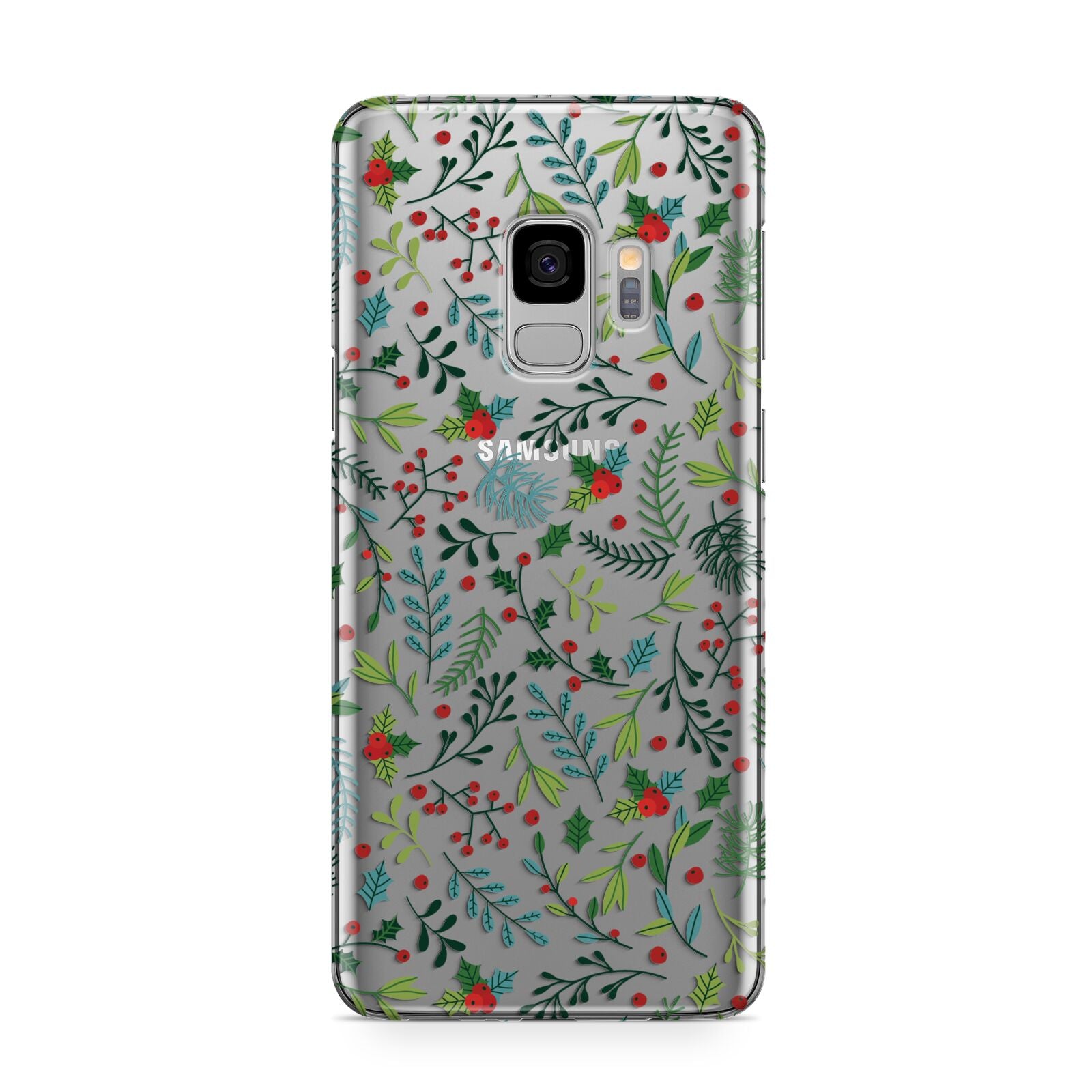 Winter Floral Samsung Galaxy S9 Case