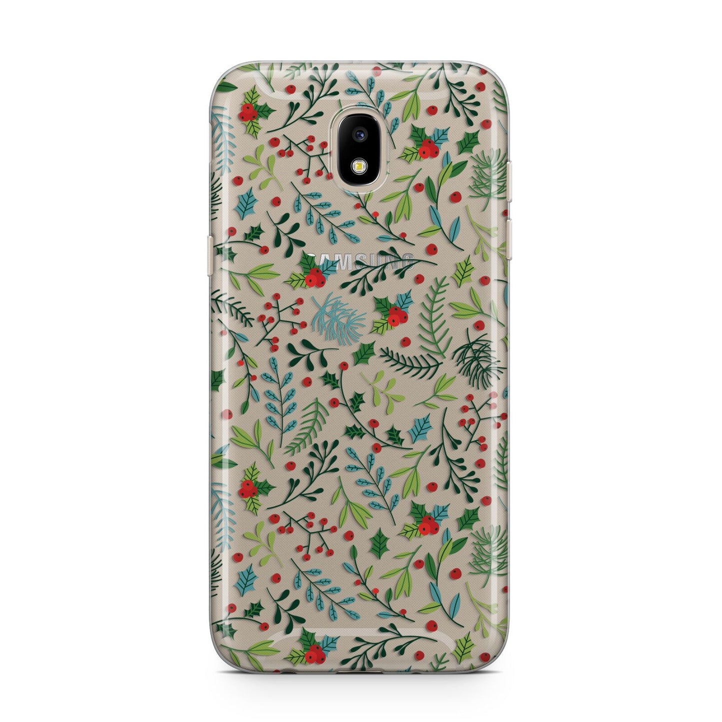 Winter Floral Samsung J5 2017 Case