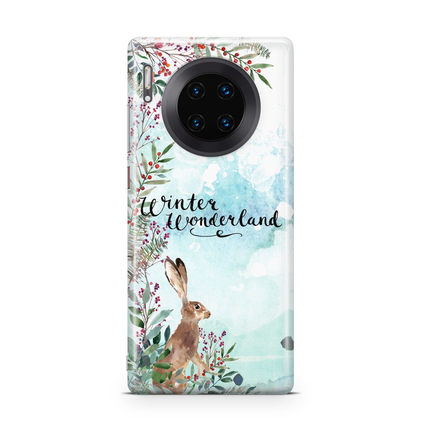 Winter Wonderland Hare Huawei Mate 30 Pro Phone Case