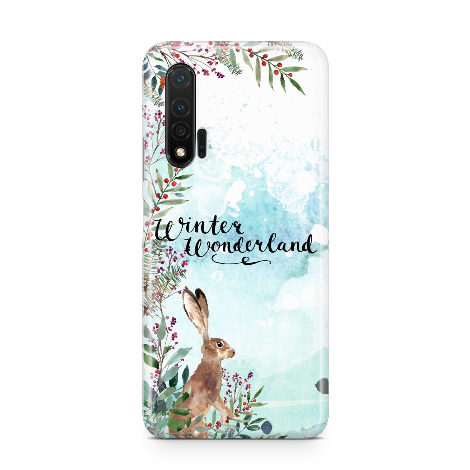 Winter Wonderland Hare Huawei Nova 6 Phone Case