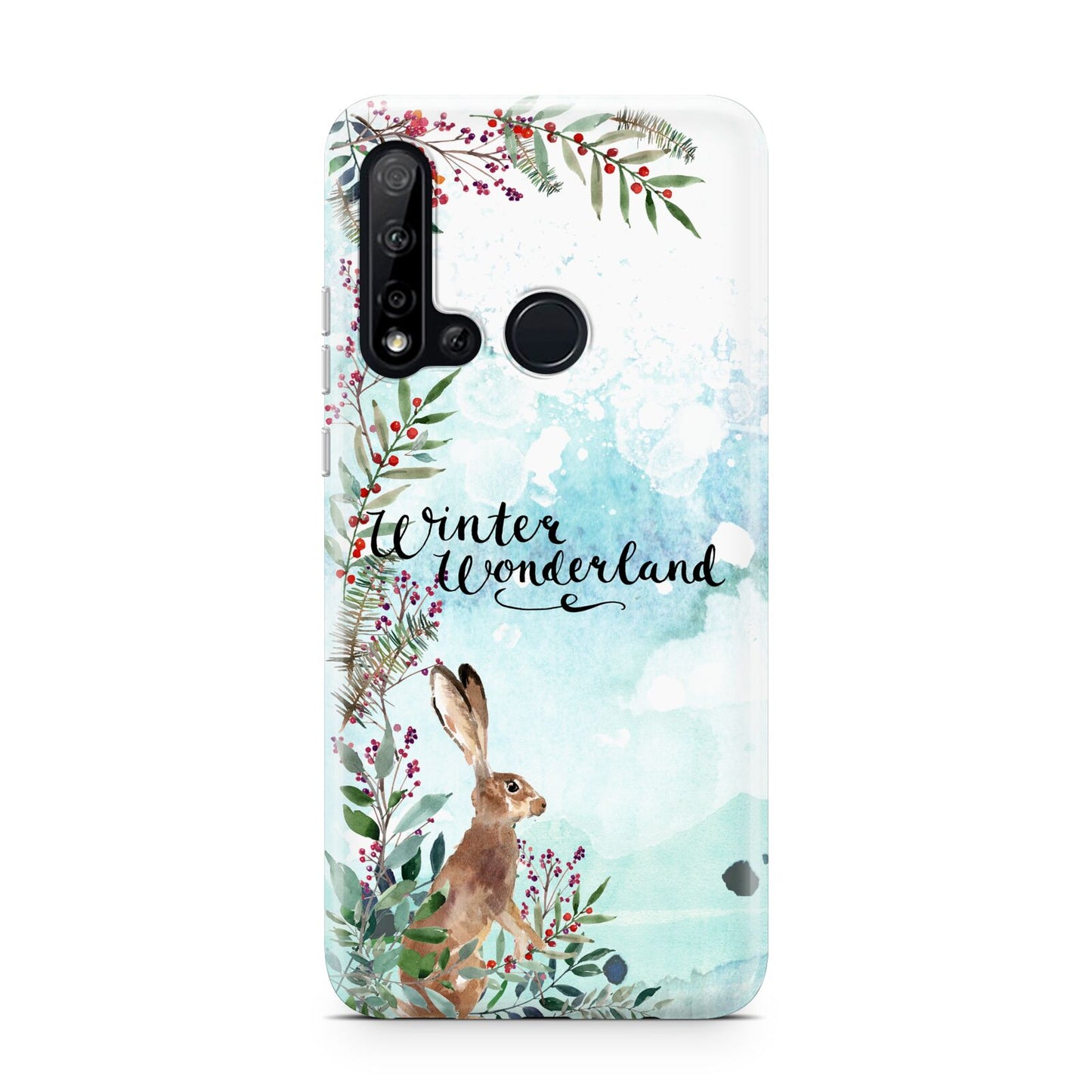 Winter Wonderland Hare Huawei P20 Lite 5G Phone Case