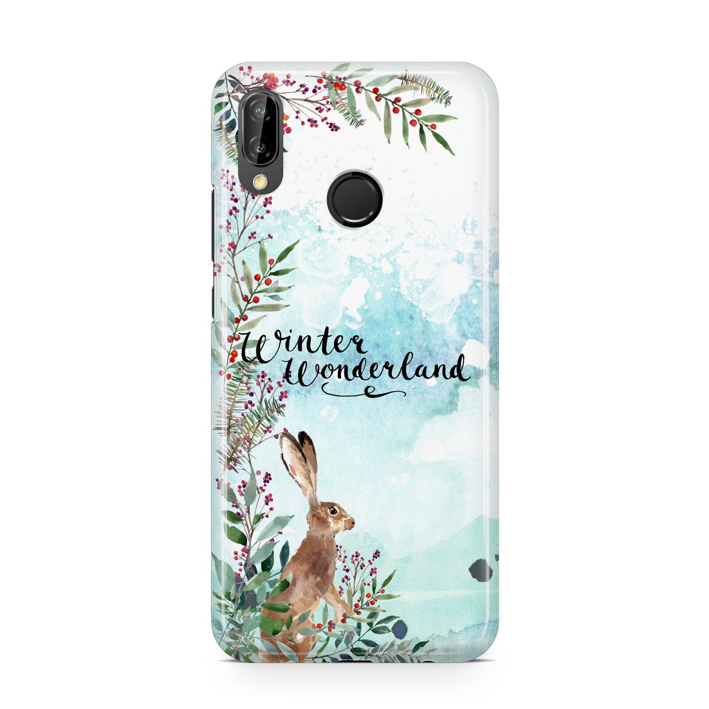 Winter Wonderland Hare Huawei P20 Lite Phone Case