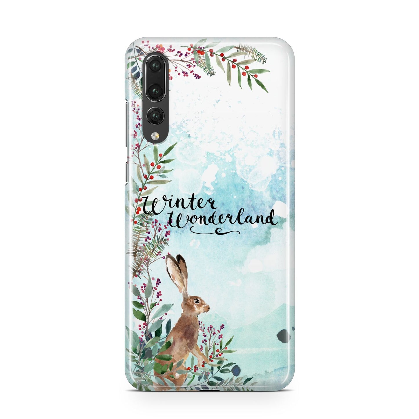 Winter Wonderland Hare Huawei P20 Pro Phone Case