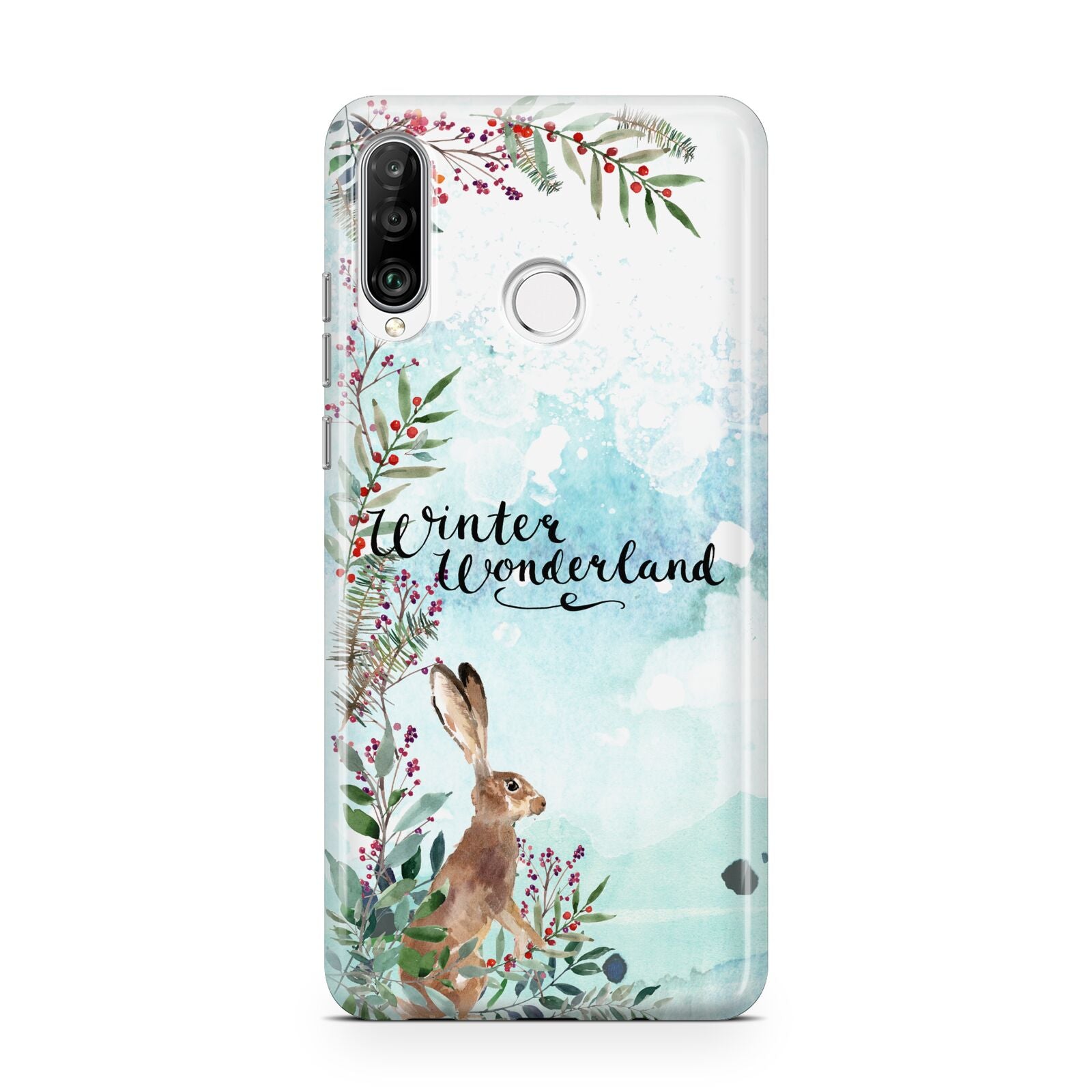 Winter Wonderland Hare Huawei P30 Lite Phone Case