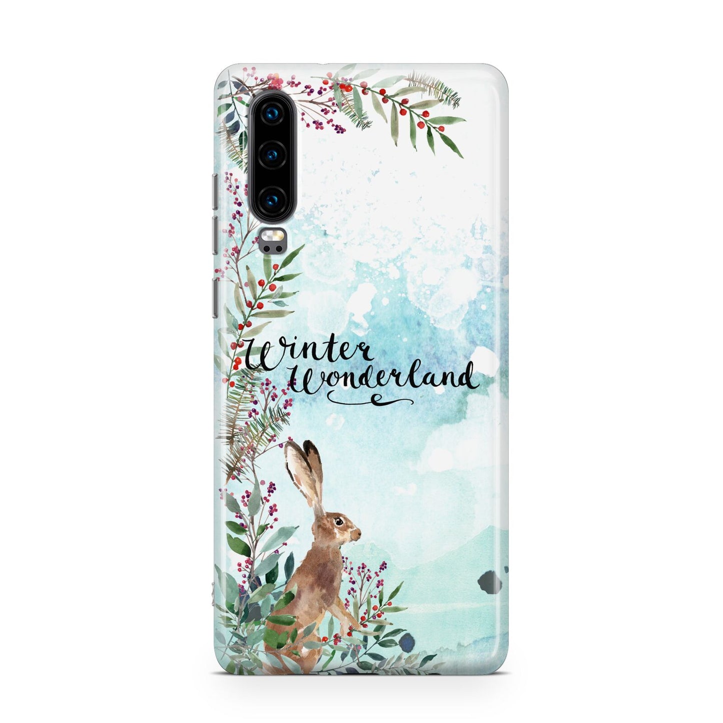 Winter Wonderland Hare Huawei P30 Phone Case